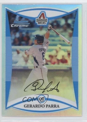 2008 Bowman Draft Prospects Chrome Refractor Gerardo Parra #BDPP103 - Image 1 of 2