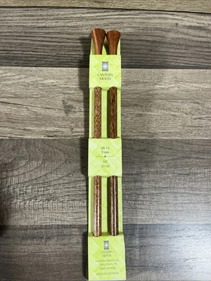 Lantern Moon 10" 25cm Palmwood Single Point Knitting Needles US 13 (9mm) - Image 1 of 3