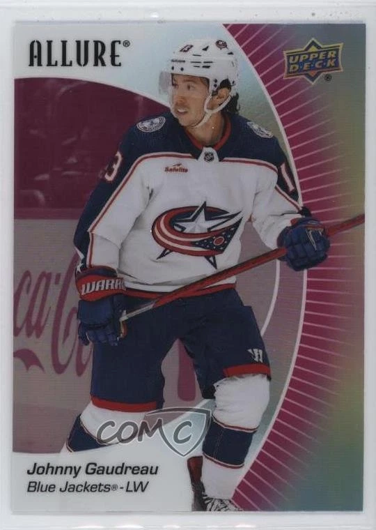 2023-24 Upper Deck Allure Pink Lemonade Johnny Gaudreau #43 - Image 1 of 2