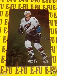 1998-99 BAP Hockey JOE JUNEAU Autograph Gold Washington Capitals #147 Auto - Picture 1 of 1