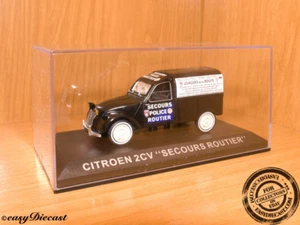 CITROEN 2CV 2-CV 1:43 SECOURS ROUTIER POLICE FRANCE - Picture 1 of 1
