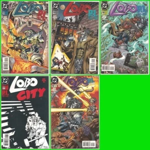 °LOBO Vol.2 #14 bis 18 LOBO P.I. 1 bis 5 von 5° USA DC 1995 Alan Grant - Bild 1 von 6