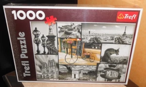 puzzle 1000 pièces PARIS COLLAGE, sous blister - Photo 1/1