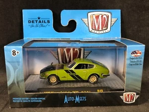 M2 Machines Auto-Meets Olive Green 1970 Nissan Fairlady Z432 1:64 SC 32600 NIB - Picture 1 of 6