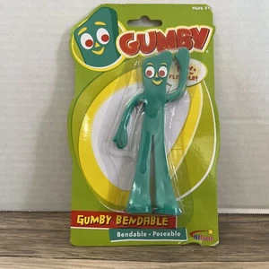 GUMBY Action Figure -(Pokey's Best Friend)- Bendable / Poseable 6" Tall NJ Croce - Picture 1 of 3