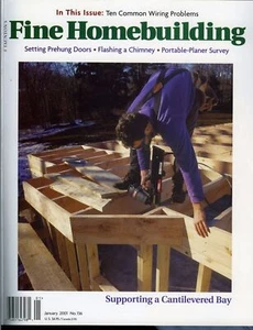 Fine Homebuilding January 2001 Supporting a Cantilevered Bay - Picture 1 of 3