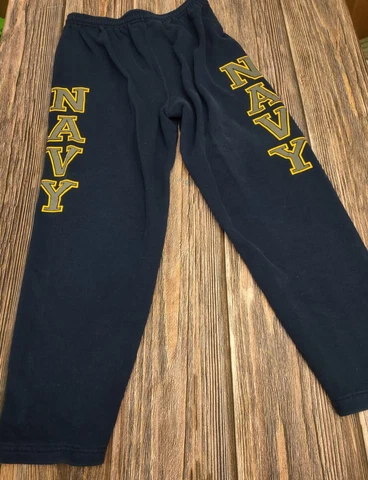 Vintage Navy Midshipmen Annapolis MD Soffe USA Jogger Sweatpants - Men's Large Cover