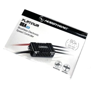 Hobbywing Platinum 80A V5 ESC sin escobillas alto voltaje 3~8S LIPO - Imagen 1 de 5
