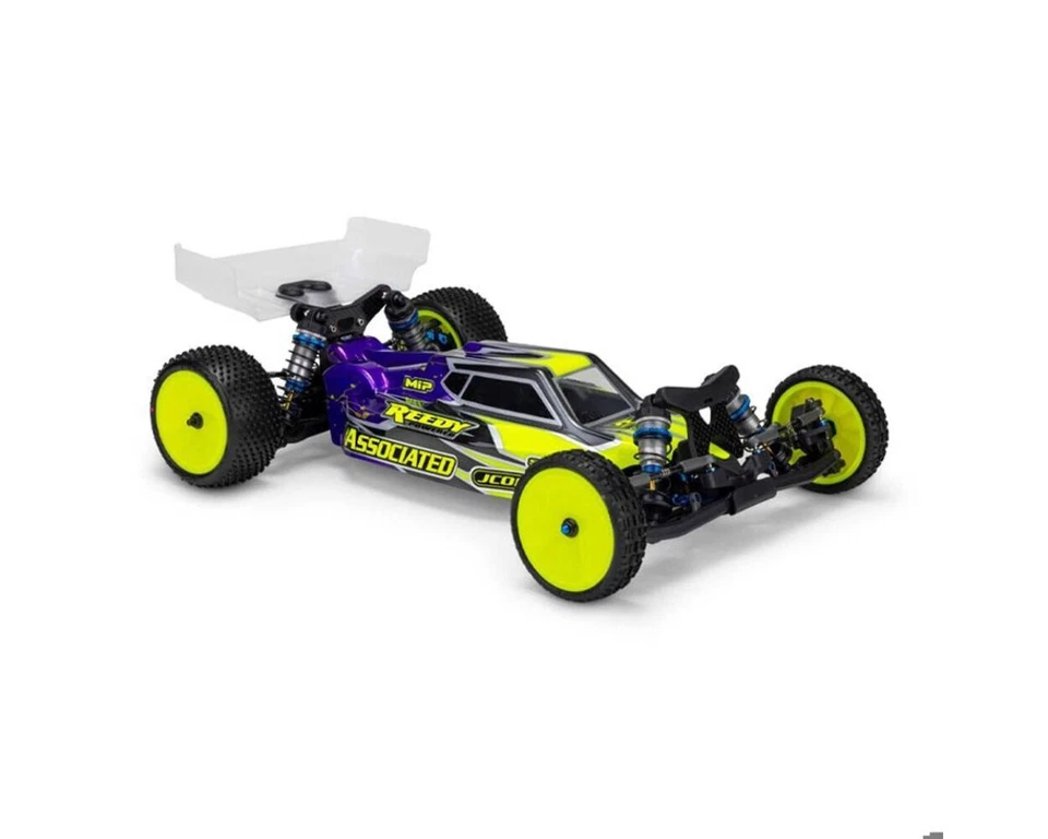 JConcepts JCO0634 RC10B7/B7D "S15" 1/10 Buggy Body w/Carpet Wing (Clear) - Image 1 of 1