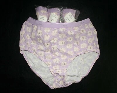 827T1-L18 Hanes 100% Cotton Classic Briefs 4-Pack Size 7 - Image 1 of 3