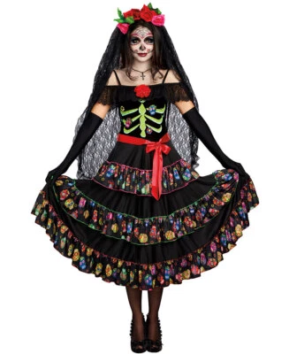 Brand New Lady Of The Dead Costume Dreamgirl 10680 - Image 1 of 2