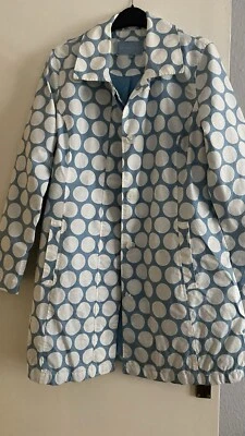 Ladies Pur Una Polka  Dot Rain Coat /Jacket Size 14 - Image 1 of 4