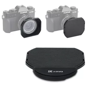 JJC Square Lens Hood+hood cap for Fujifilm Fuji Fujinon XF 16mm F 2.8 R WR Lens - Picture 1 of 12