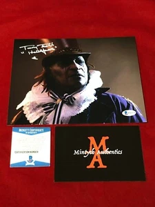 ¡FOTO 8x10 firmada autografiada por Tony Todd! ¡RESISTENTE A LA LUZ! ¡CERTIFICADO DE AUTENTICIDAD BECKETT! ¡HORROR!  - Imagen 1 de 4