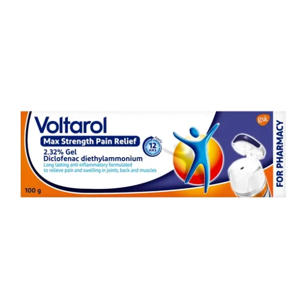 Voltarol Joint Pain Relief Gel 12 Hour Pain Relief 2.32% Gel - 100g UK - Image 1 of 2