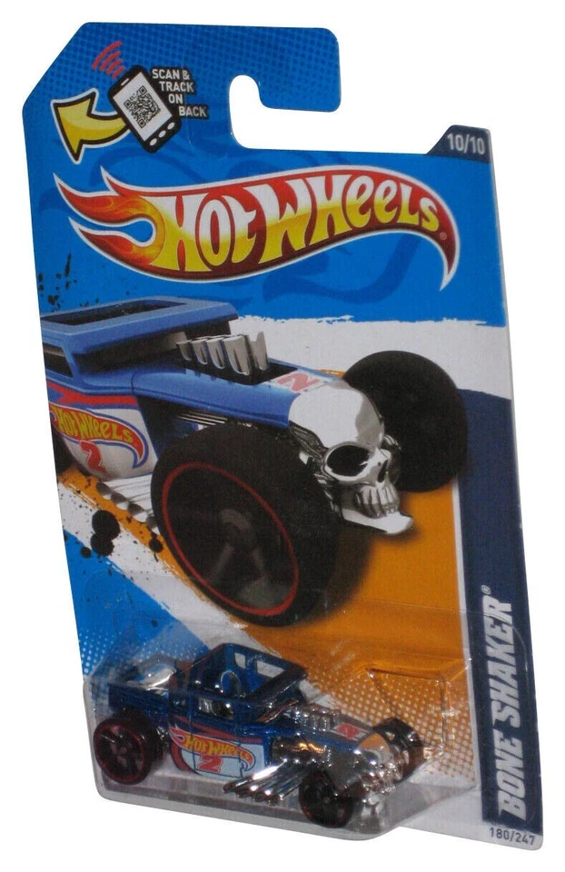Hot Wheels HW Racing '12 (2011) Blue Bone Shaker Toy Car 180/247 - Image 1 of 1