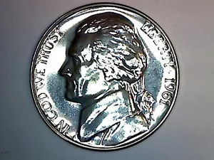 1961 PROOF NICKEL ERROR MIDDLE BAR OF "E" MISSING IN "LIBERTY" - Picture 1 of 3