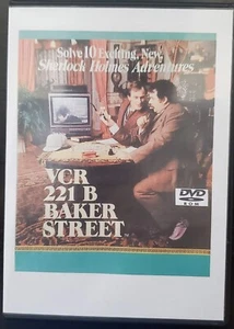 VCR 221 B Baker Street - DVD of the VHS - Sherlock Holmes Video Board Game DVD - Picture 1 of 12