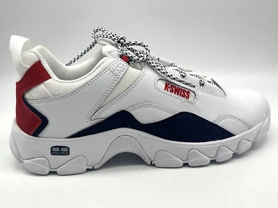 NUEVOS ZAPATOS DEPORTIVOS K-SWISS CALI TRAIL Para Mujer TALLA 9,5 M -BLANCOS CORPORATIVOS Foto 1 de 4