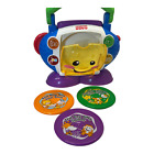 Fisher Price Laugh & Learn Sing With Me CD Player 3 Discs Music Baby Toy STEAM