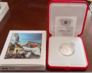 NL*VATICANO FRANCESCO 5 Euro Argento 2015 GIORNATA MONDIALE DELLA PACE PROOF SET - Zdjęcie 1 z 1
