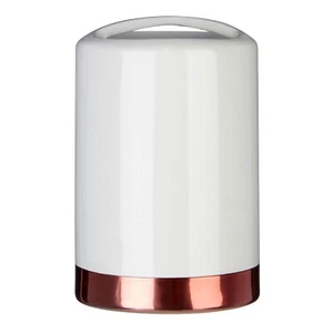 Delta Stoneware Toothbrush Holder White Durable Scratch-resistant Cooper Base - Picture 1 of 3