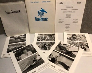 ZEUS and ROXANNE Promo Movie Press Kit Gutenberg Quinlan 1997. Folder has Damage - Picture 1 of 6