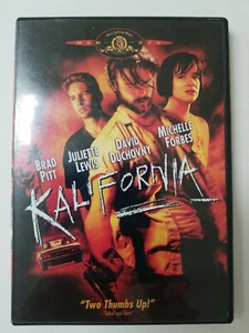 Kalifornia DVD 1992 Booklet Widescreen Brad Pitt David Duchovny Juliette Lewis  - Picture 1 of 6