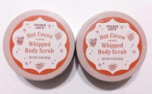 TRADER JOE'S Hot Cocoa Scented Whipped Body Scrub - Lot of 2 - Picture 1 of 4