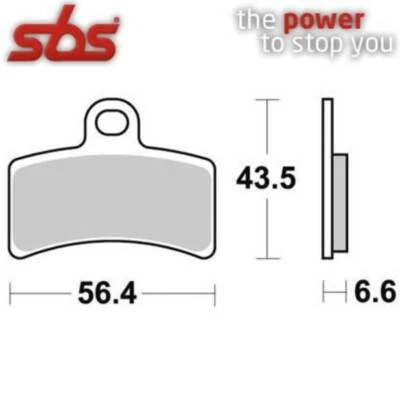 COPPIA PASTIGLIE FRENO 815HF 815 HF GAS GAS 80 TXT Rookie 2002-2003 Foto 1 de 2