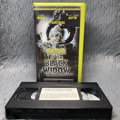 Curse of the Black Widow VHS 1999 Collectors Edition Digitally Mastered Unrated - Image 1 of 4