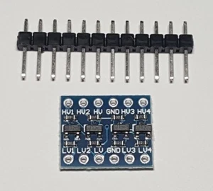 Convertidor de nivel lógico - IIC 12C - Bidireccional - 3,3 V-5 V - Envío y devolución gratuitos del Reino Unido - Imagen 1 de 2