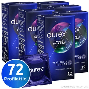 72 DURAX PERFORMA CONDOMS Delayed CE Brand DELAYED CONDOMS - Picture 1 of 6