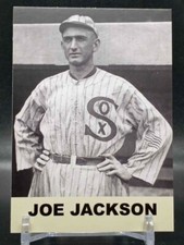 Joe Jackson 1988 Baseball Card Kingdom Chicago White Sox