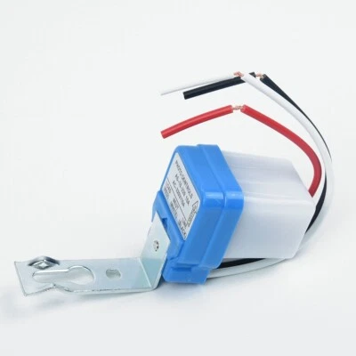 1 Pcs Interrupteur Crépusculaire AC 220V 10A Capteur Lumière Twilight Neuf - Photo 1/4