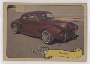 1974 Fleer Kustom Cars Stickers Matador 0s4