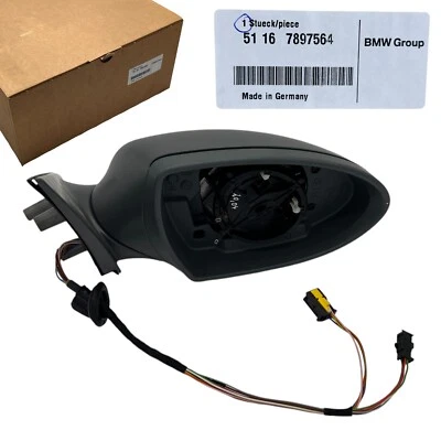 Espejo retrovisor exterior original BMW M5 E60 lado derecho 51167897564 NUEVO volante derecho - Imagen 1 de 4