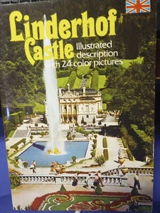 Linderhof Castle Illustrated Description w/ 24 Color Pictures Q6 - Foto 1 di 1