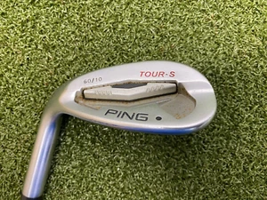 Ping Tour-S Black Dot Lob Wedge 60* / LEFT HANDED / Stiff Steel ~35.25" / jl5993 - Picture 1 of 9