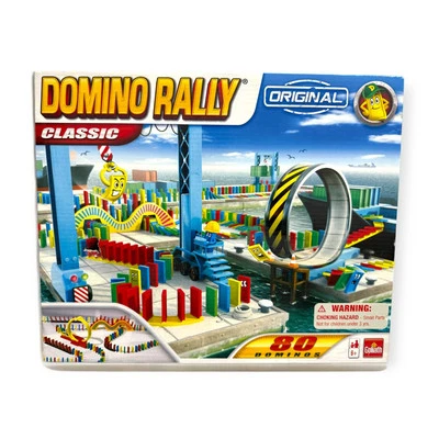 Domino Rally Classic - Goliath Games - 80 Dominos - BRAND NEW OPEN BOX - Image 1 of 4