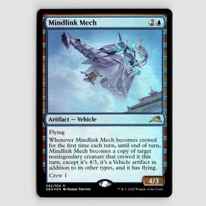 Mindlink Mech (Foil)  - NEO #62 Rare - NM / Mint Kamigawa: Neon Dynasty Single - Picture 1 of 2