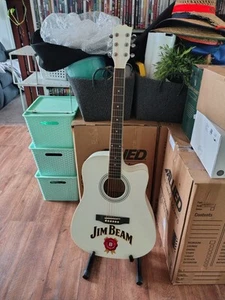 Jim Beam “Rare” Promo Competition Model Semi-Acoustic Guitar Limited Edition - Picture 1 of 2