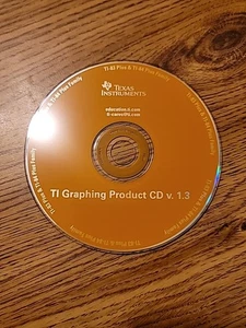 Ti Graphing Product Software CD v. 1.3 TI-83 & TI-84 Plus 2006 (NUR DISC)  - Bild 1 von 3