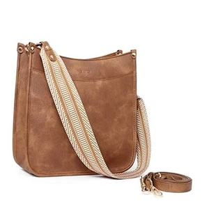 Crossbody Bags For Women Trendy Fashion Shoulder Bag Vegan Leather A1-brown - Picture 1 of 7