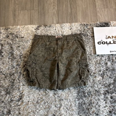 Pantalones Cortos de Carga Vintage 00’s Arizona Para Hombre Camuflados Multi Bolsillo Informales Talla 40 Y2K Raros Foto 1 de 4