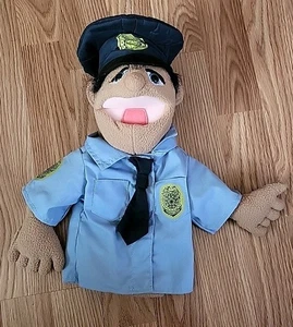 Melissa & Doug Police Officer Shields Trooper Cop Hand Puppet - Picture 1 of 6