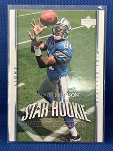 2007 Upper Deck CALVIN JOHNSON Star Rookie #277 Rookie Exclusives (RC) LIONS - Picture 1 of 2