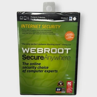 Webroot Secure Anywhere Internet Security Complete 2013 Sealed - Image 1 of 2