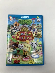 Animal Crossing: Amiibo Festival (Nintendo Wii U, 2015) Completo En Caja Original - Imagen 1 de 4