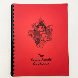 Young Family Cookbook Jann Jayroe 1990 Galax Virginia Spiral Bound Book - Imagen 1 de 22
